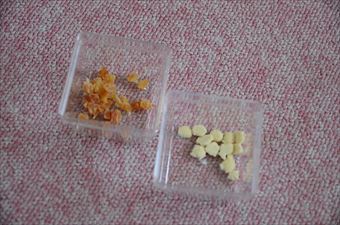 ペットのおやつ ピンク