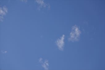 青空 雲 快晴 晴れ
