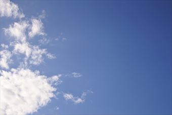 青空 雲 晴れ 快晴