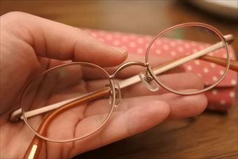 眼鏡 ピンク メガネ