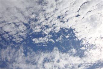 青空 雲 晴れ間