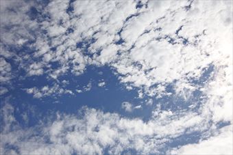 青空 雲 晴れ間