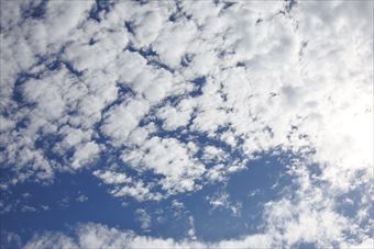 青空 雲 晴れ間