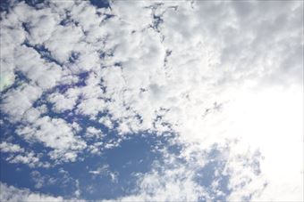青空 雲 晴れ間