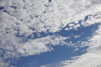 空 雲 晴れ間 あおぞら