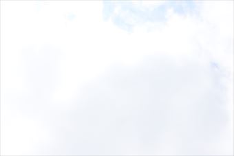 雲の多いお天気です。でも晴れています