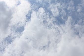 雲の多ぃ空模様