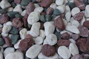 庭園 玉石 丸い