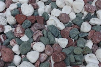 砂利 カラフル きれい