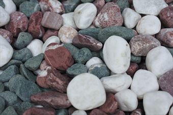 石 カラフル 丸