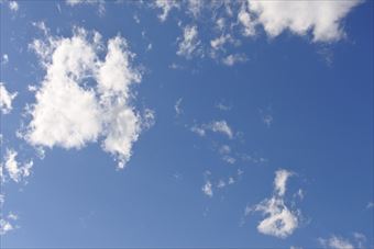 きれいな青空が広がっています