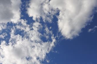 爽快！美しい空。良いお天気