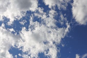 きれいな空です。いい天気