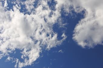今日の天気は快晴です