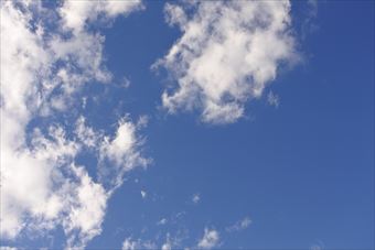 きれいな夏空。癒されます
