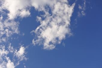 今日の天気は晴れ！