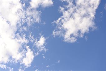 空がとってもきれいです