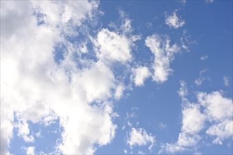 今日の天気は晴れです