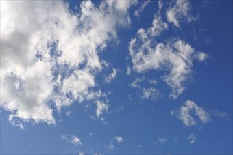 夏の日。いい天気。