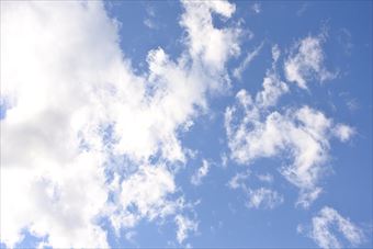 きれいな空だなぁ。