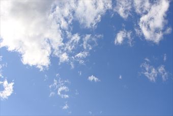キレイな空。