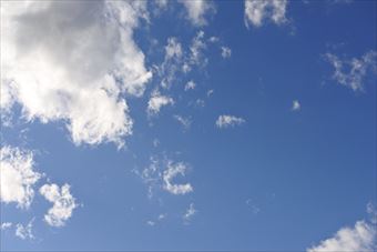 キレイな空。
