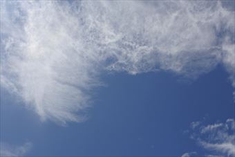 こんなに空がきれいだったなんて