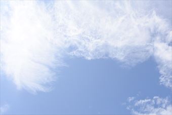 神様ありがとう。きれいな空を