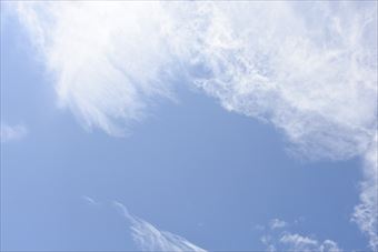 どんなことも当たり前じゃない。空がきれいなことも