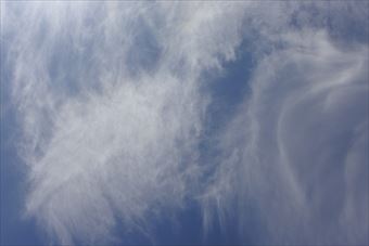 きれいな青い空