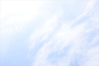 いい天気。気持ちがいい