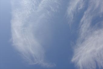 いつまでも眺めていたくなる空です