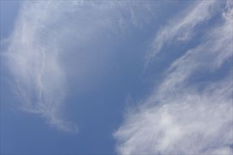 きれいな空だね