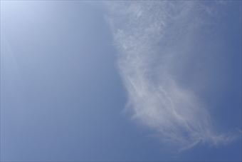 空が美しいです