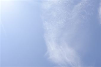 きれいな空です