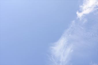 旅行です。快晴です。日頃の行いがよかったかな