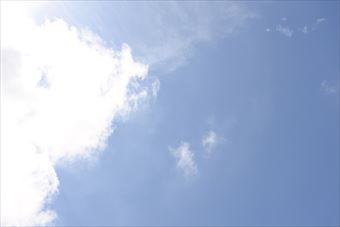 空を見る。それが私のストレス解消法