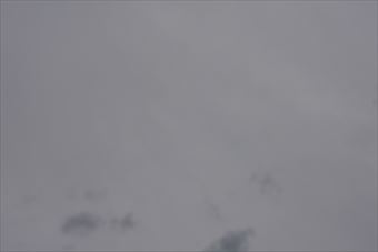 今日は雲が多いです