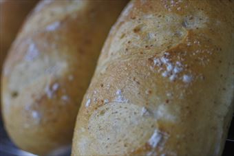 パンのいい香りが漂っています