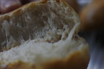 焼き立てのパン、美味しかった