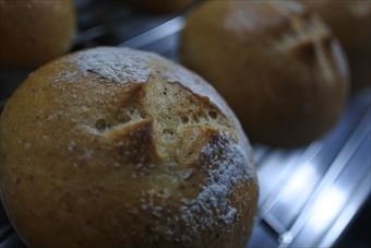 丸いフランスパン
