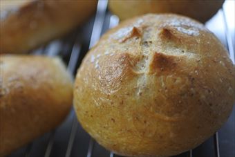 いい形のパンの写真