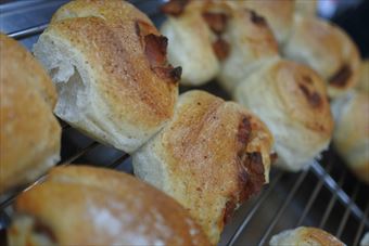 パンがつながっている