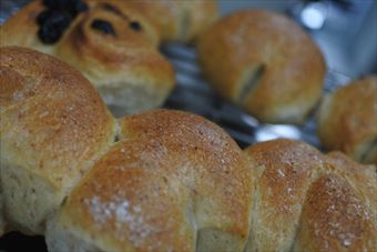 焼き立てのパンがいい香り