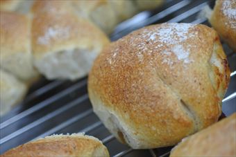 焼き立てのパンがいい香り