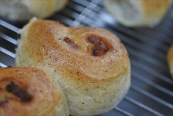 ベーコンの入ったパン