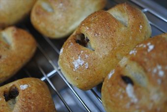 美味しいパンが焼きあがりました