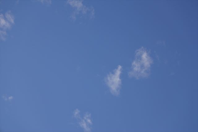 青空 雲 快晴 晴れ