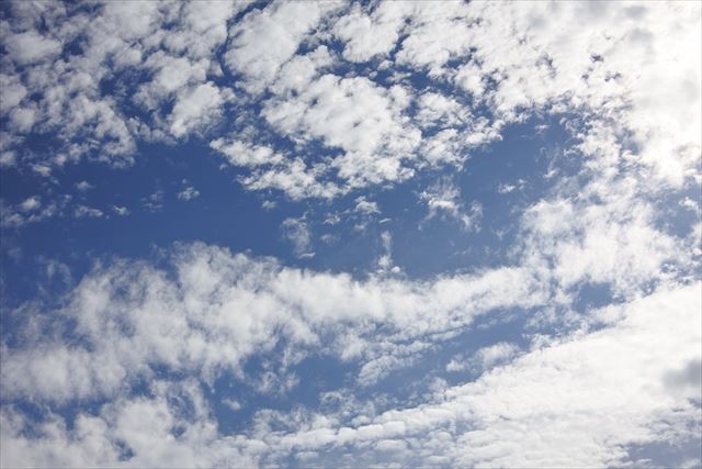 青空 雲 晴れ間