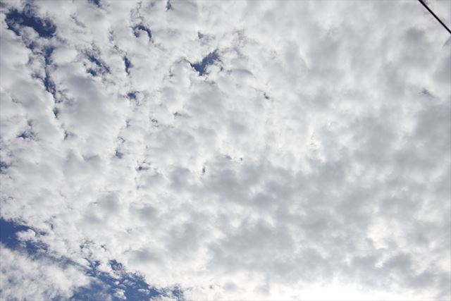 青空 雲 晴れ間
